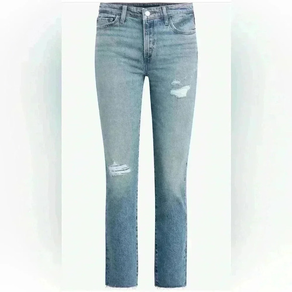 Joe's The Lara Ripped Ankle Slim in Joy Size 23 NWT - Picture 4 of 12